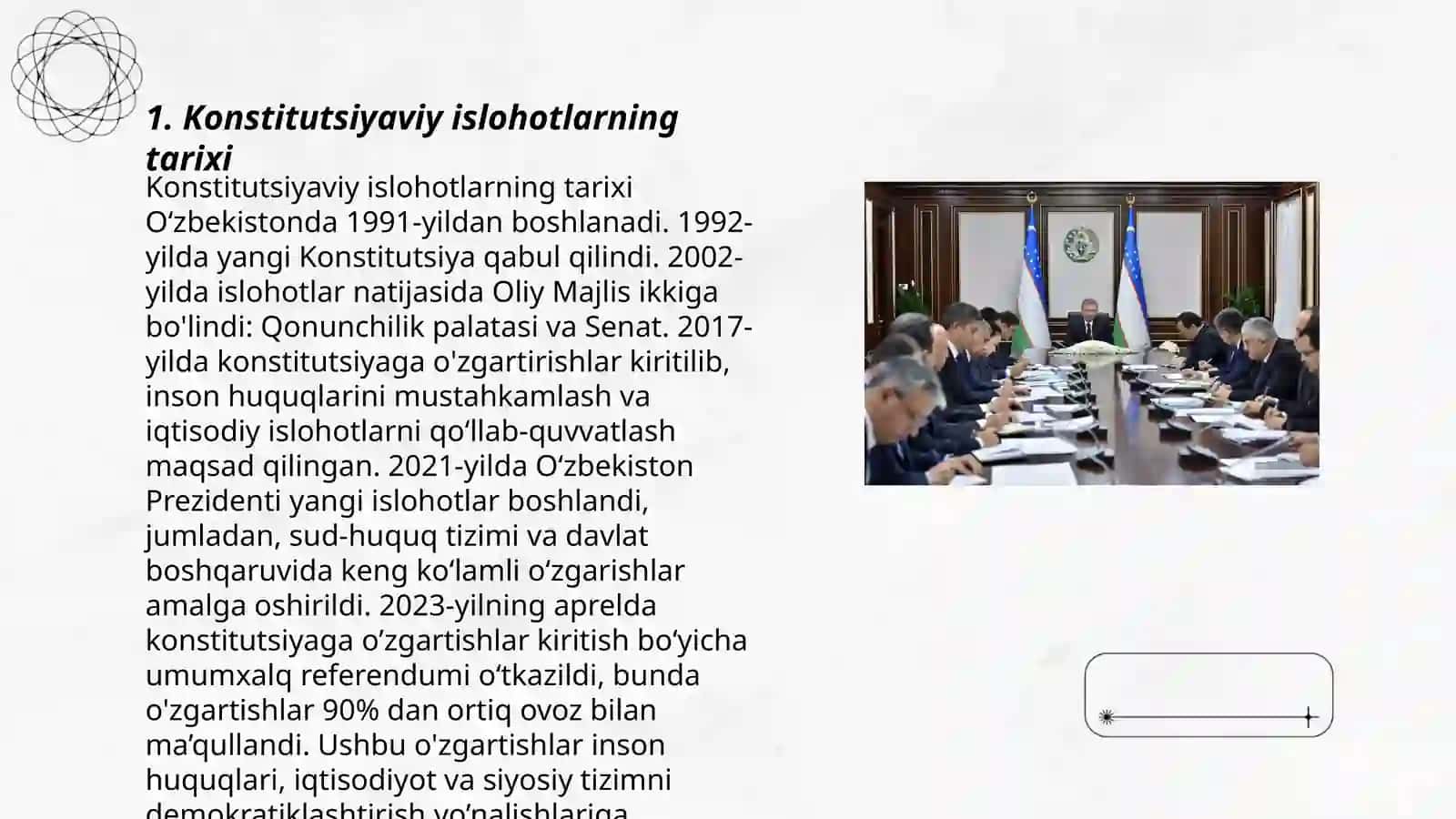 Konstitutsiyaviy islohotlar hamda ularning mazmun-mohiyati 3