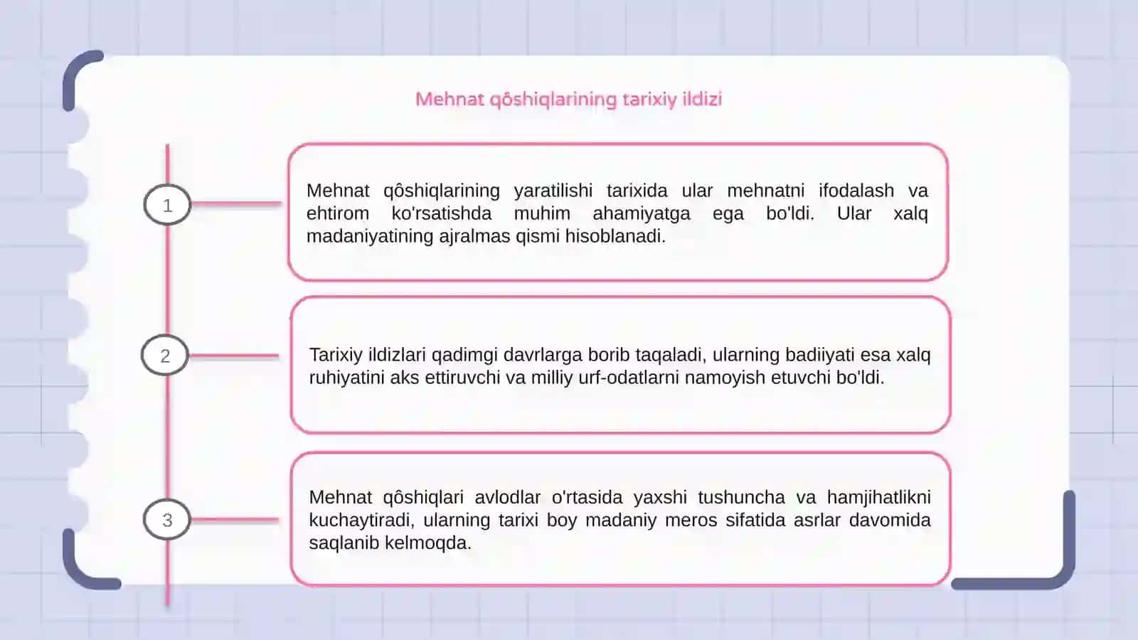 Mehnat qôshiqlarining yaratilishi tarixi va badiiyati 3
