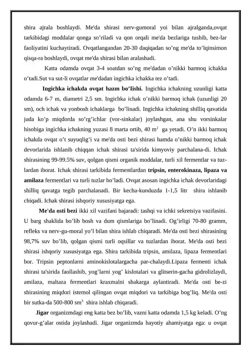 Hazm qilish tizimi patologik fiziologiyasi 3