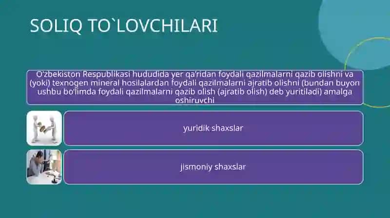 YER QARIDAN FOYDALANGANLIK UChUN SOLIQ 3