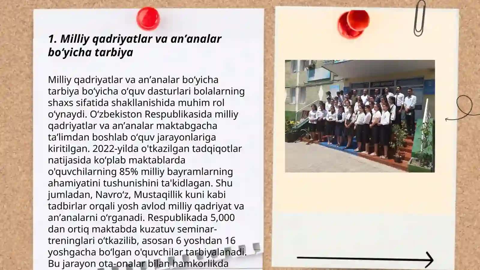 Milliy qadriyatlar va anʼanalar boʻyicha tarbiya 3