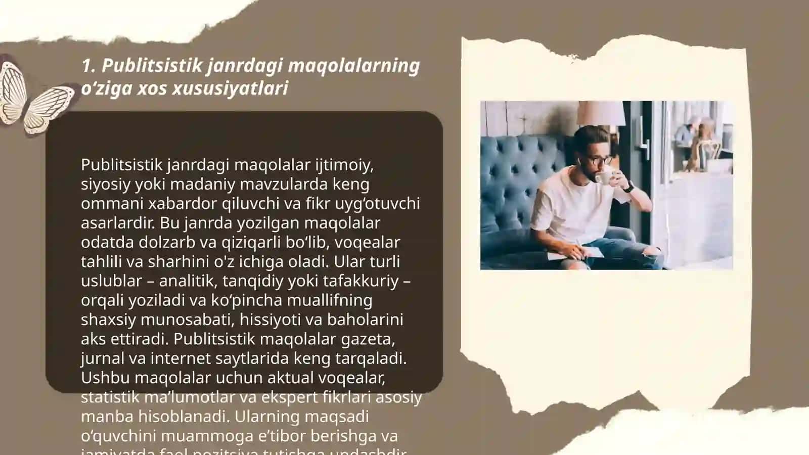 Publitsistik janrdagi maqolalar tahlili 3