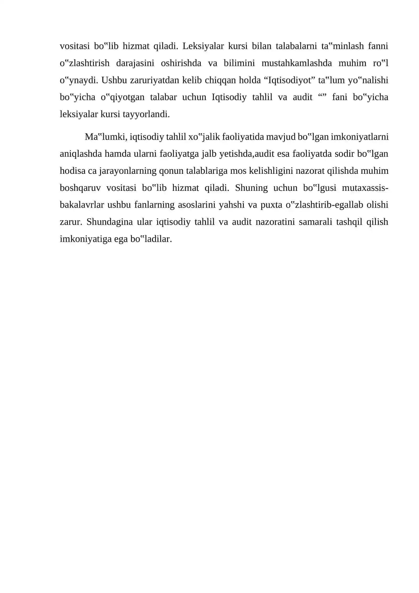 Asmda xo’jalik faoliyatining tahlili fanining metodi va unda qo’llanadigan oddiy an’anaviy usullar 3