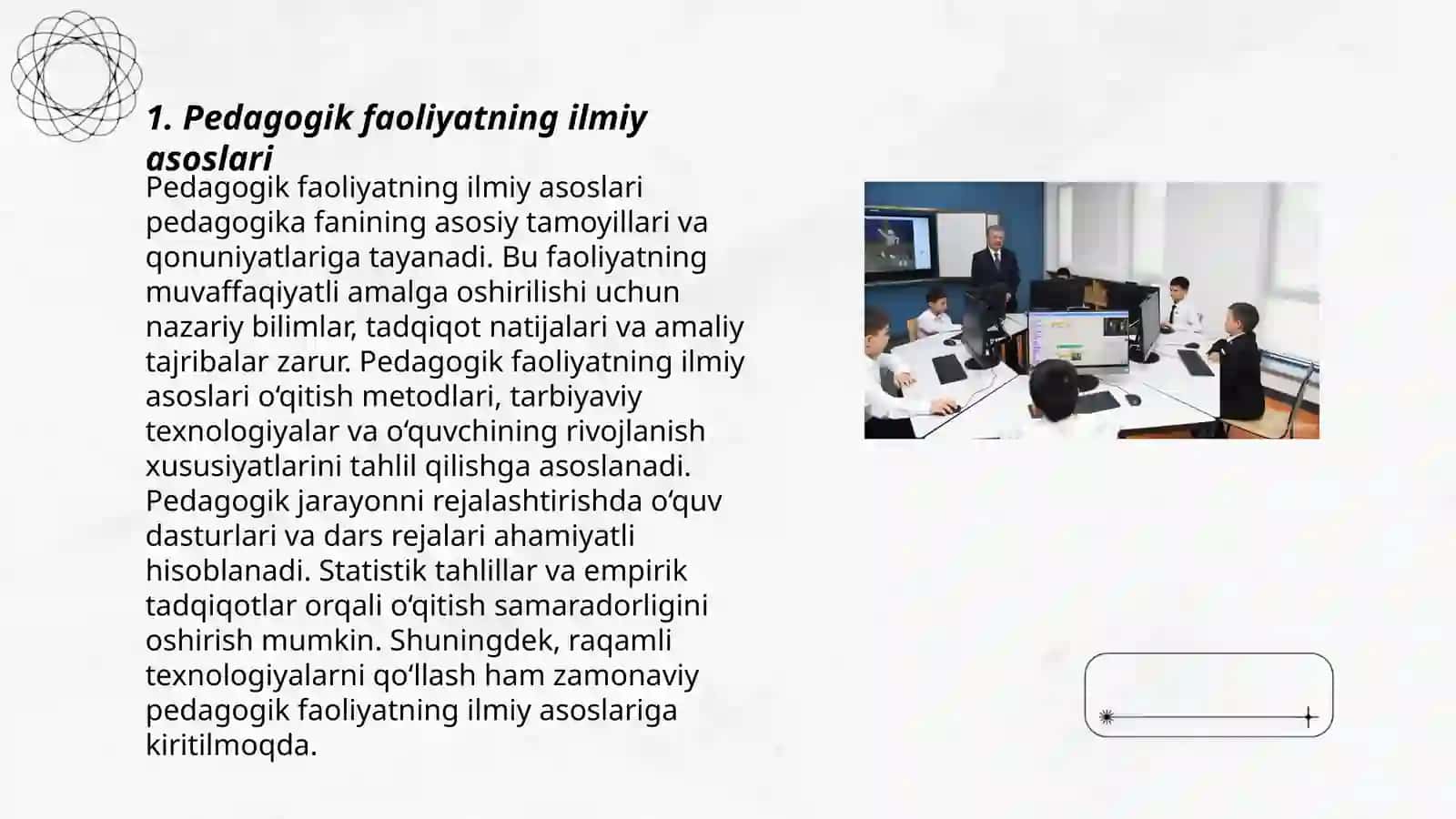 Pedagogik faoliyatni ilmiy tashkil etish 3