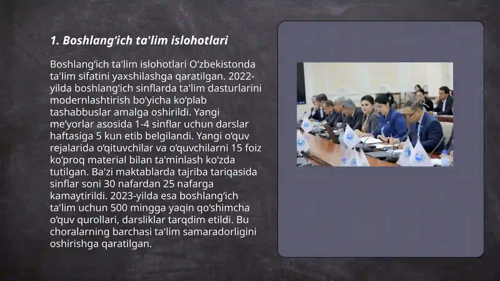 Boshlang‘ich ta'lim islohotlari 3