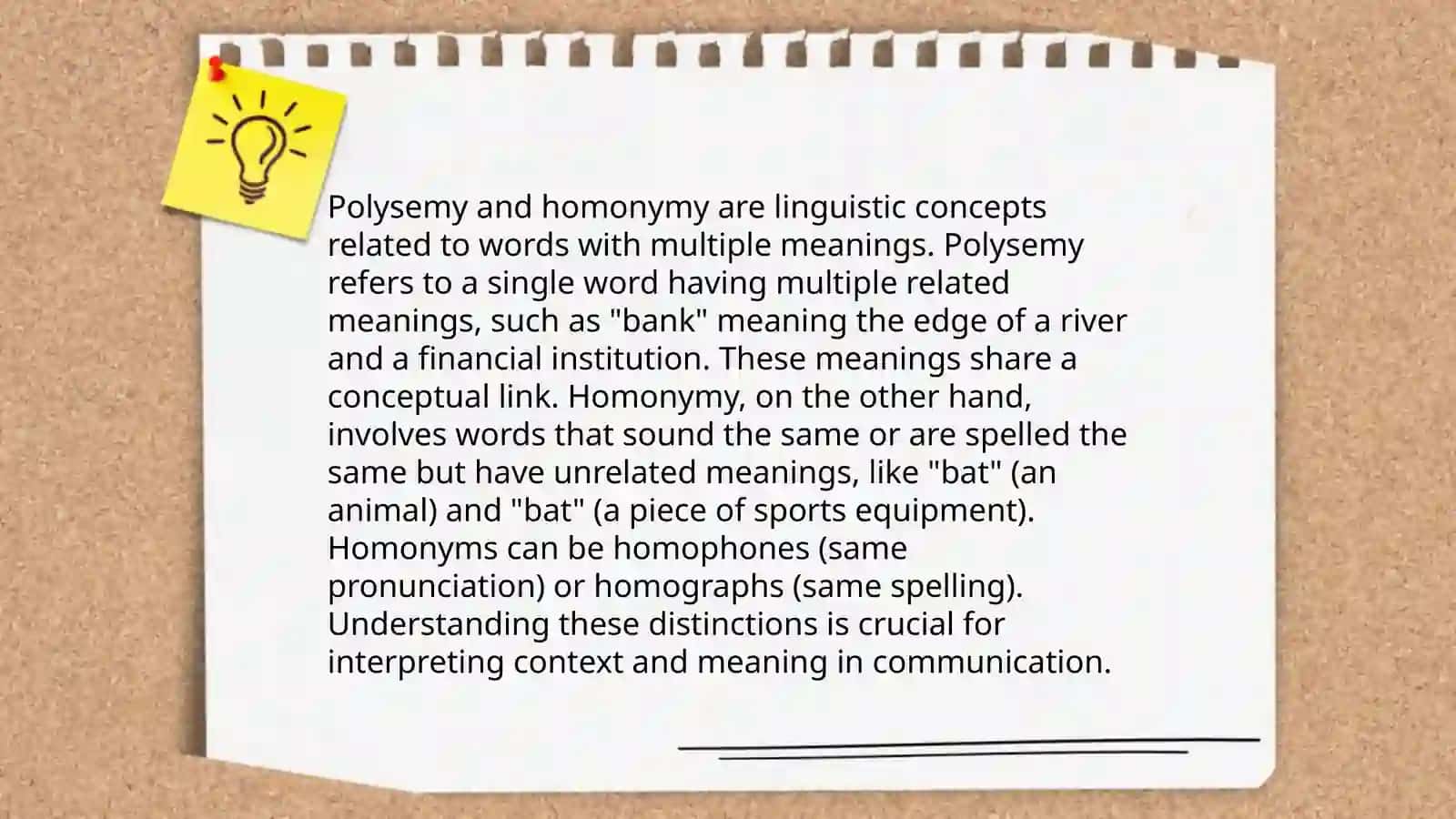 POLYSEMY AND HOMONYMY AS LINGUISTIC PHENOMENA 3