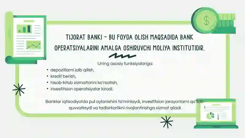 Tijorat banklari faoliyatini qayta tashkil etish shakllari 3
