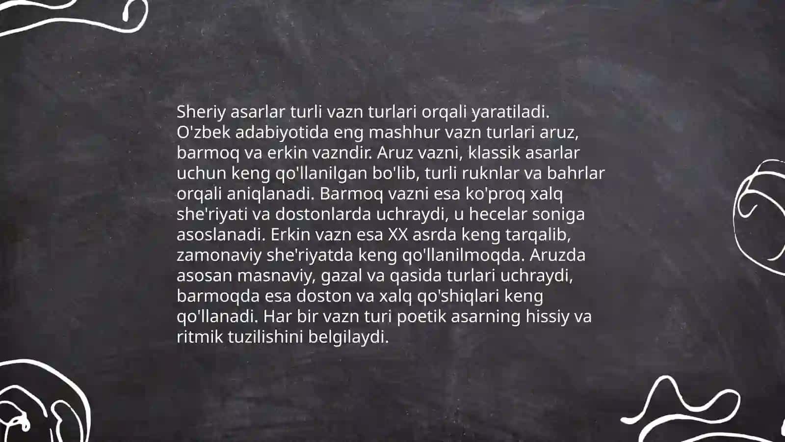 Sheriy asarlarning vaznini aniqlash 3