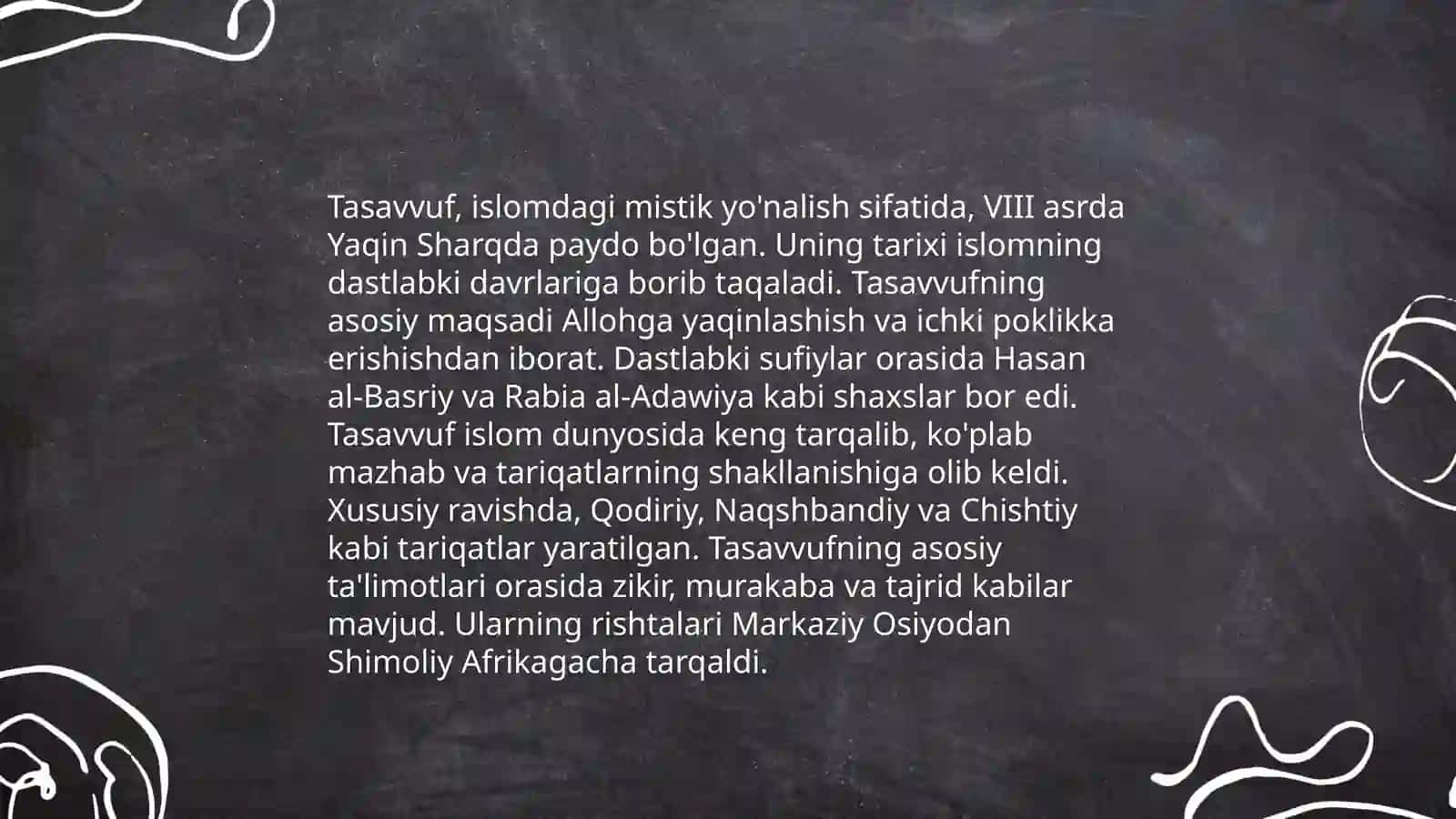 Tasavvufning tarixiy ildizlari 3