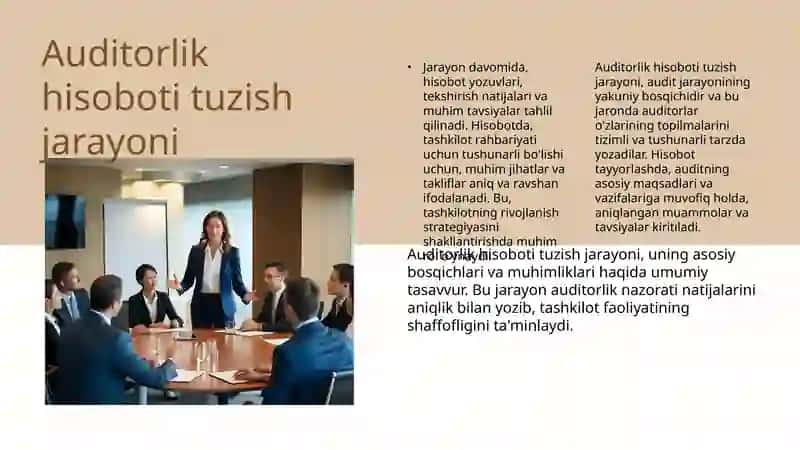 Auditorlik hisoboti tuzish tartibi 3