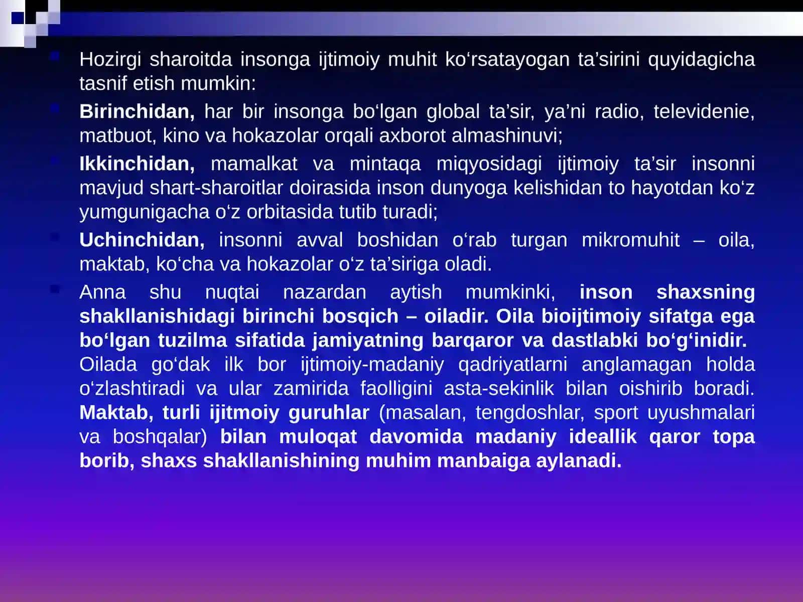 Tarbiya jarayonining mazmuni va vazifalari 3