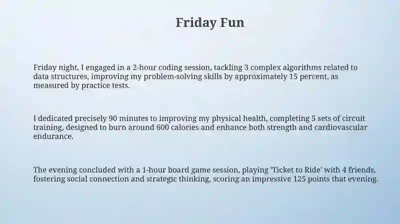 Taqdimot "My Weekend" 3
