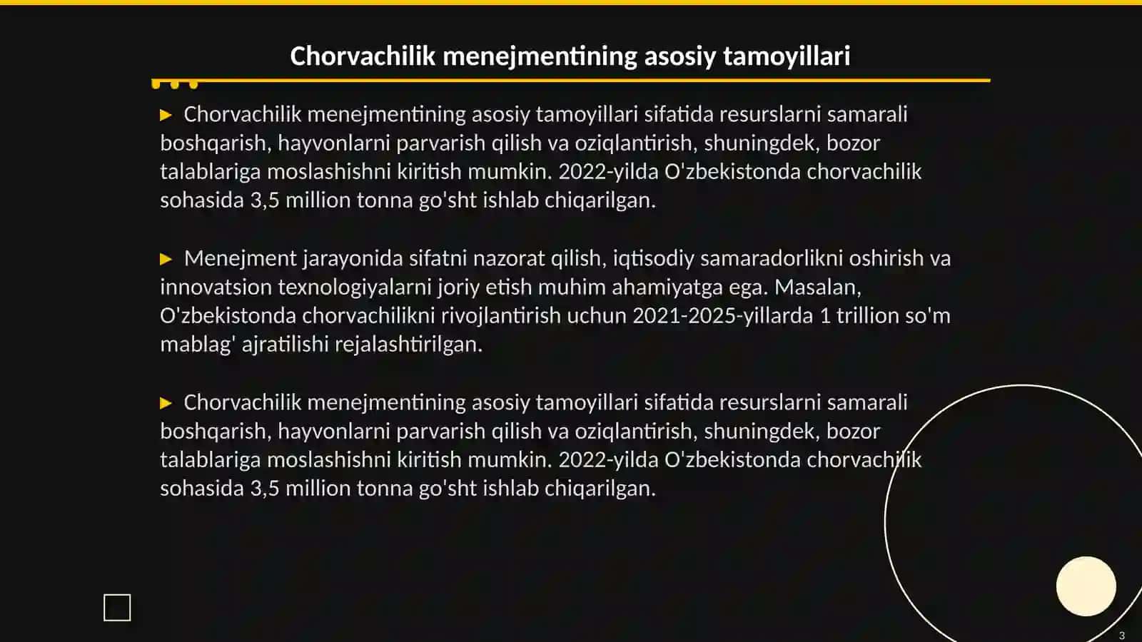 Chorvachilik menejmentida shartnomaviy munosabatlar 3