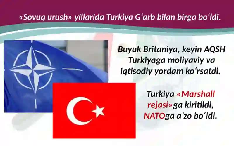 1946 – 1991-yillarda Turkiya, Eron va Afg‘oniston 3