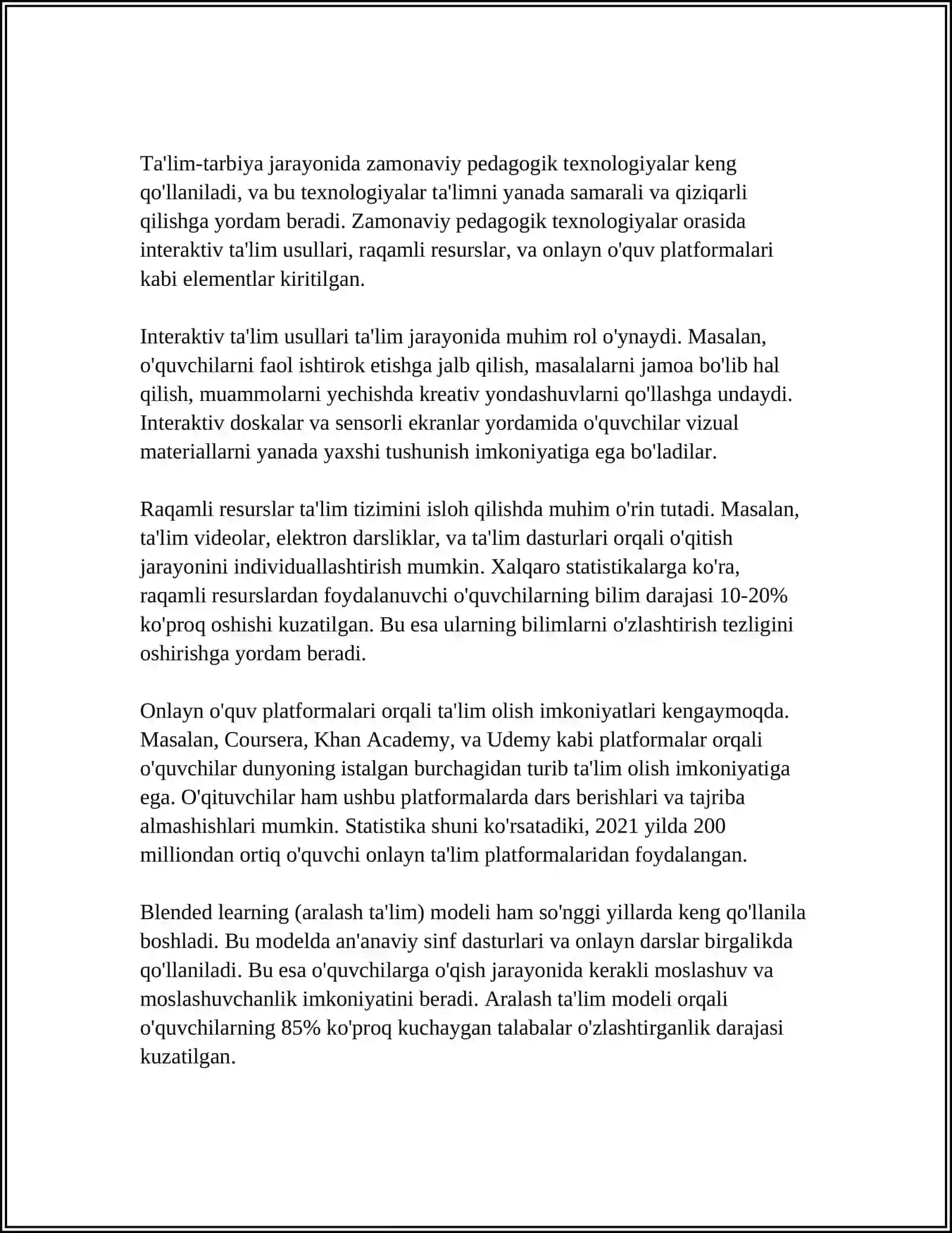 TA’LIM-TARBIYA JARAYONIDAGI IJTIMOIY-PEDAGOGIK DOLZARB MUAMMOLAR 3