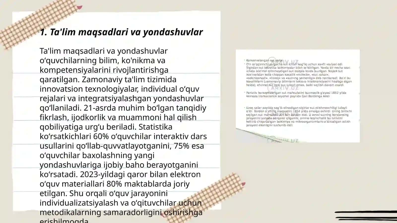 Boshlang'ich sinf o'qituvchilariga qo'yiladigan malaka va talablar 3