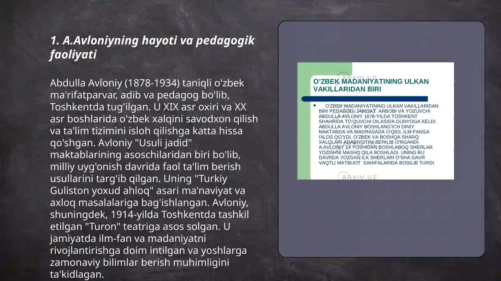 A.Avloniyning pedagogik qarashlari 3