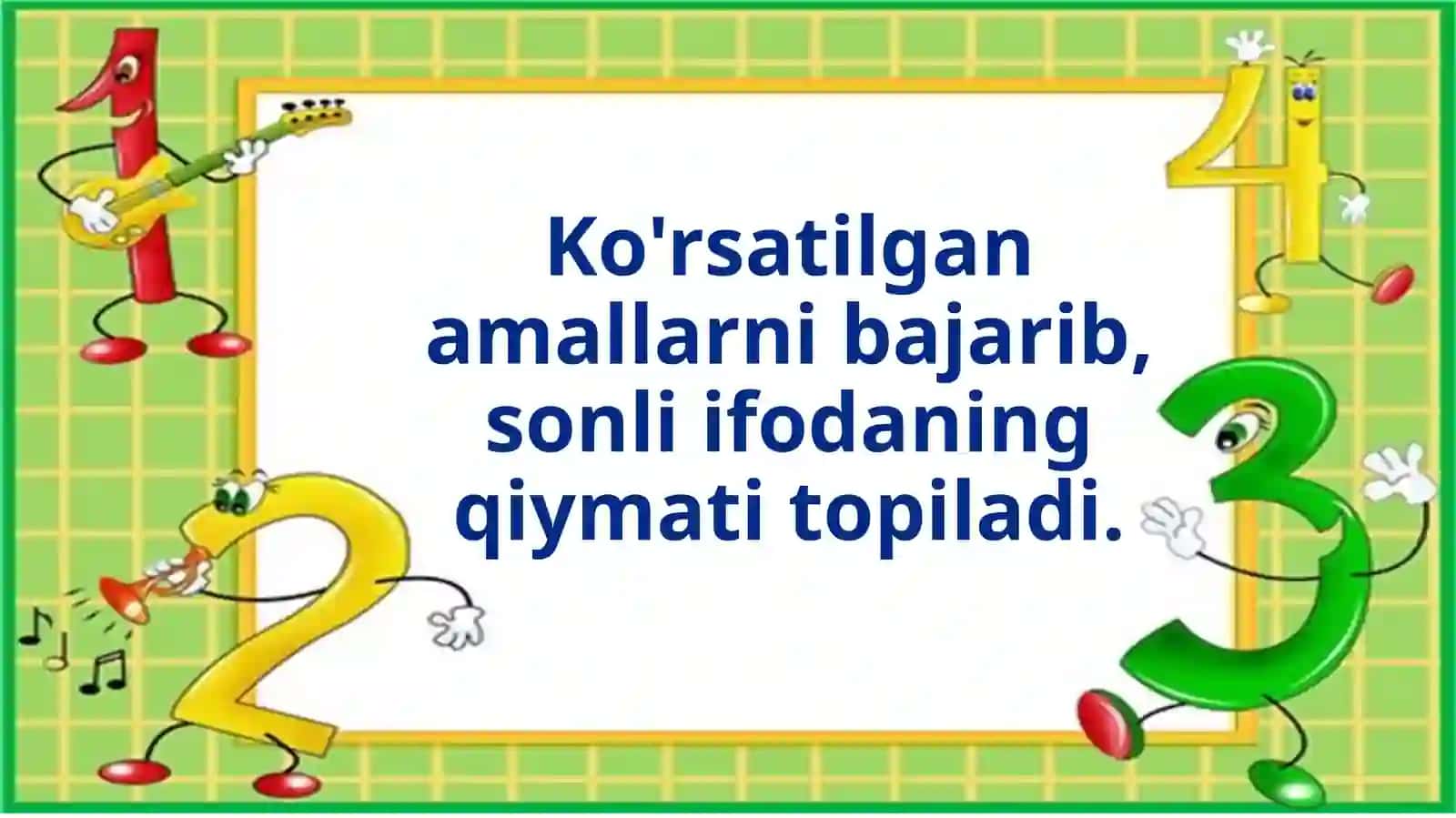 Boshlang‘ich sinflarda algebra elementlarini o‘rgatish metodikasi 3