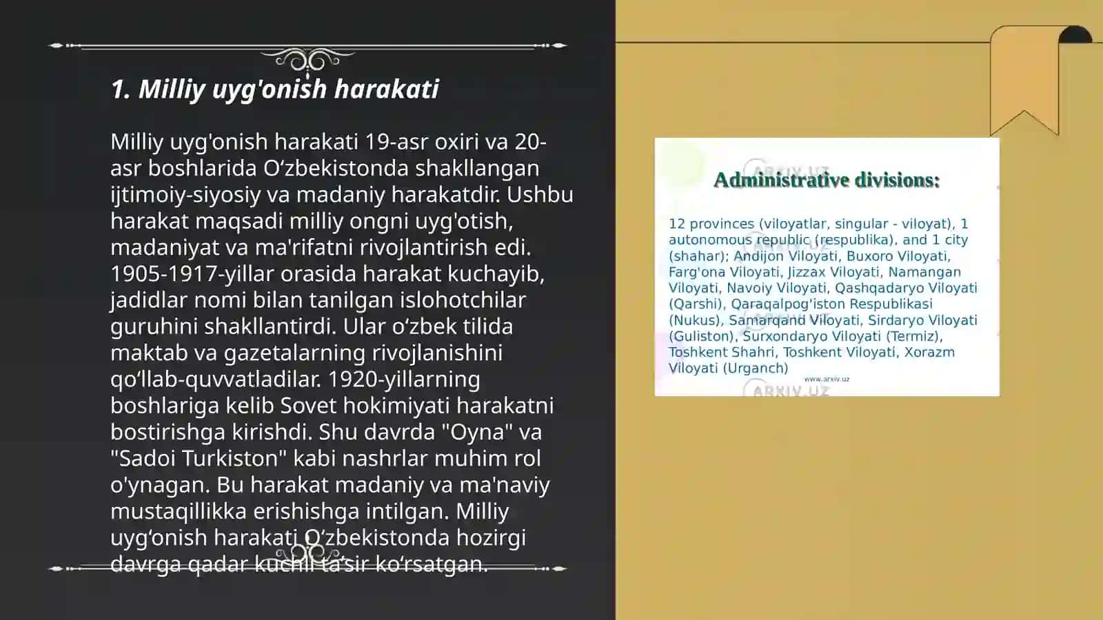 Milliy uyg'onish harakati 3