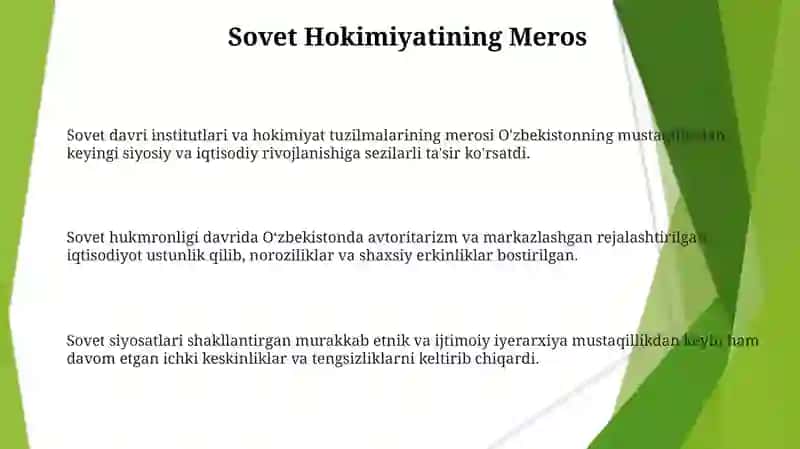Mustaqillikka erishish arafasida O’zbekistondagi ijtimoiy-siyosiy jarayonlar 3