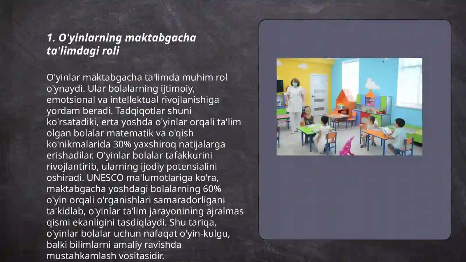 O'yinlarning maktabgacha ta'limdagi roli 3