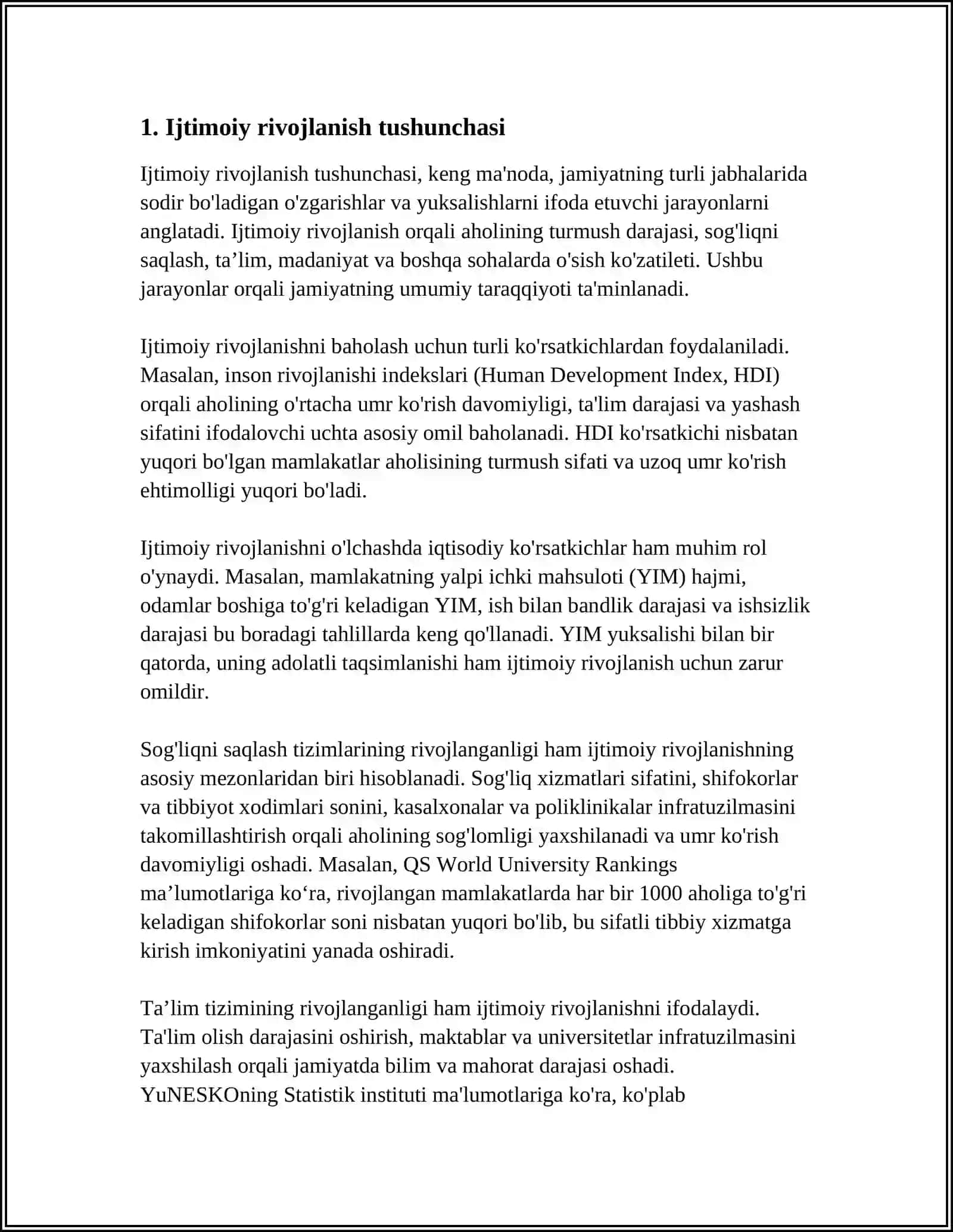 IJTIMOIY RIVOJLANISHNING NAZARIY ASOSLARI 3