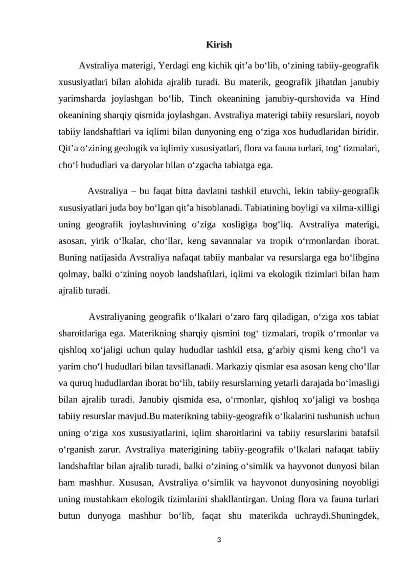 Avstraliya materigi tabiiy geografik o’lkalari 3