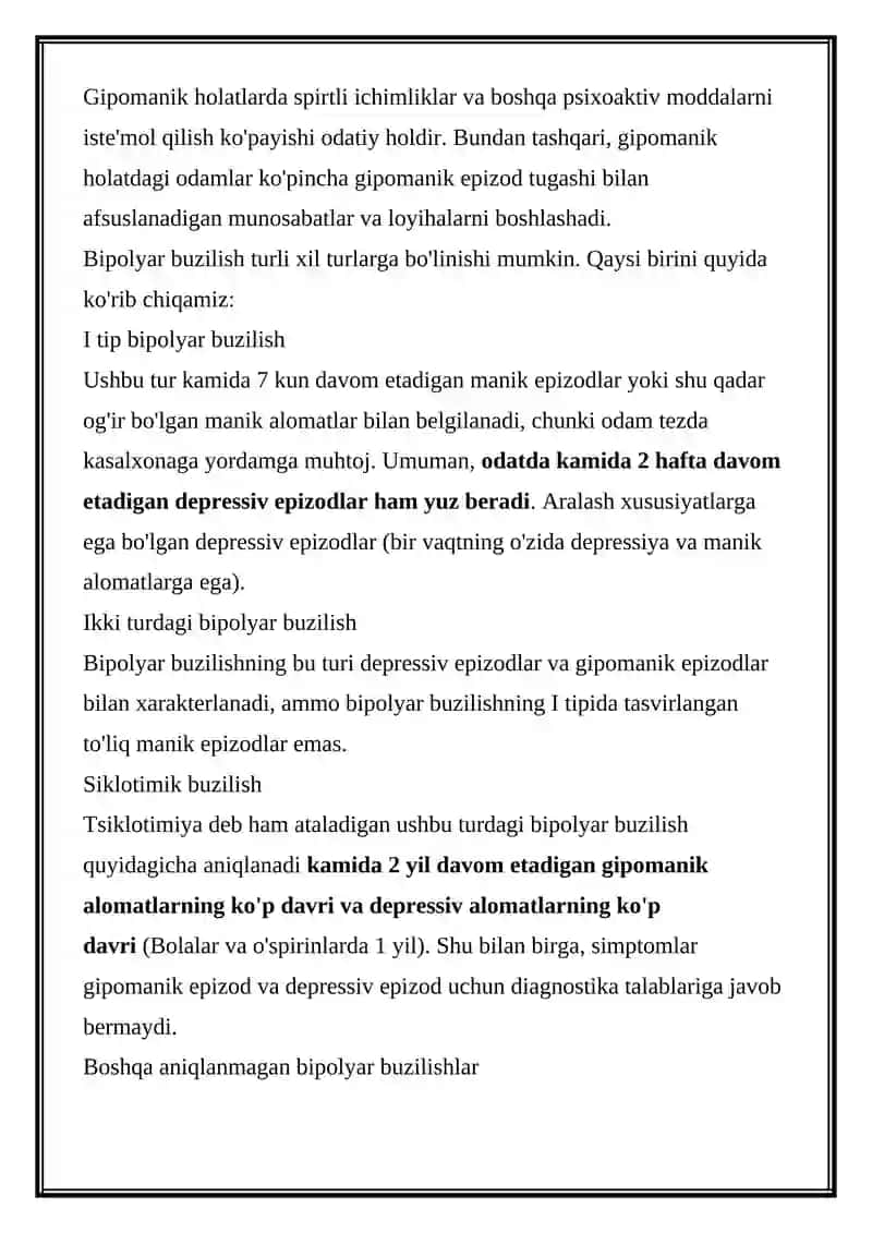 Shizoaffektiv buzilish 3