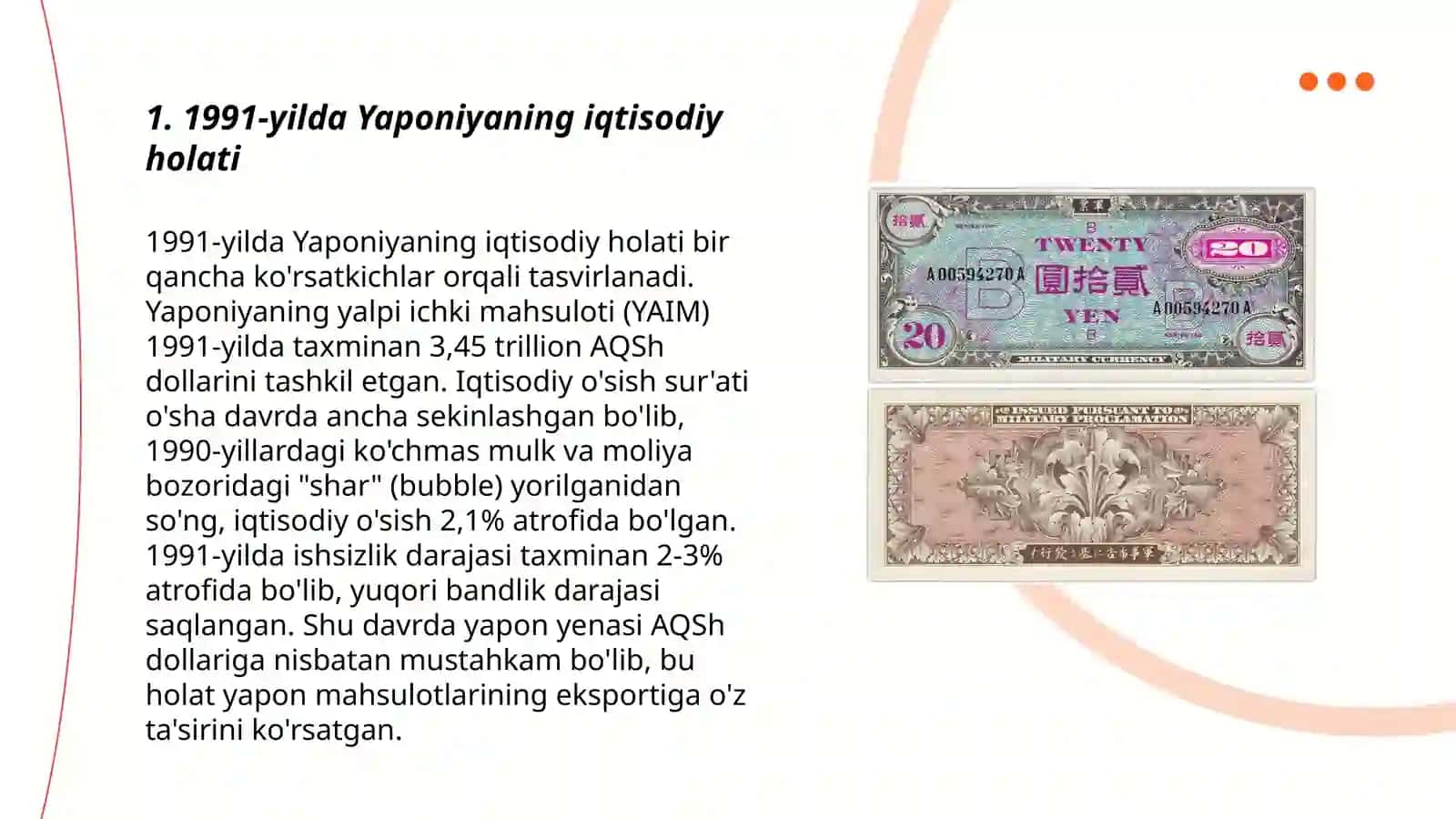 1991-yilda Yaponiyaning iqtisodiy holati 3