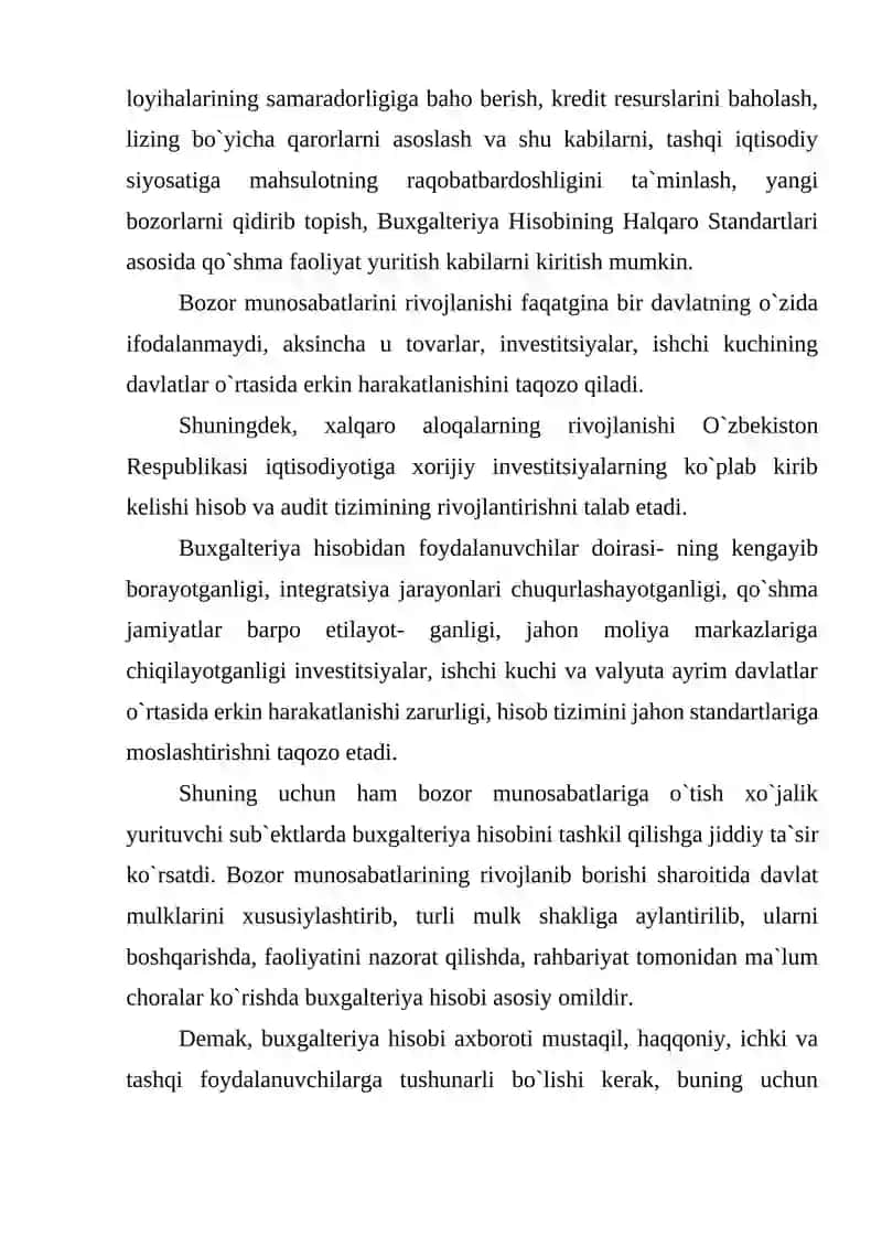 XO'JALIK YURITUVCHI SUBYEKTLAR XISOB SIYOSATI AUDITI 3