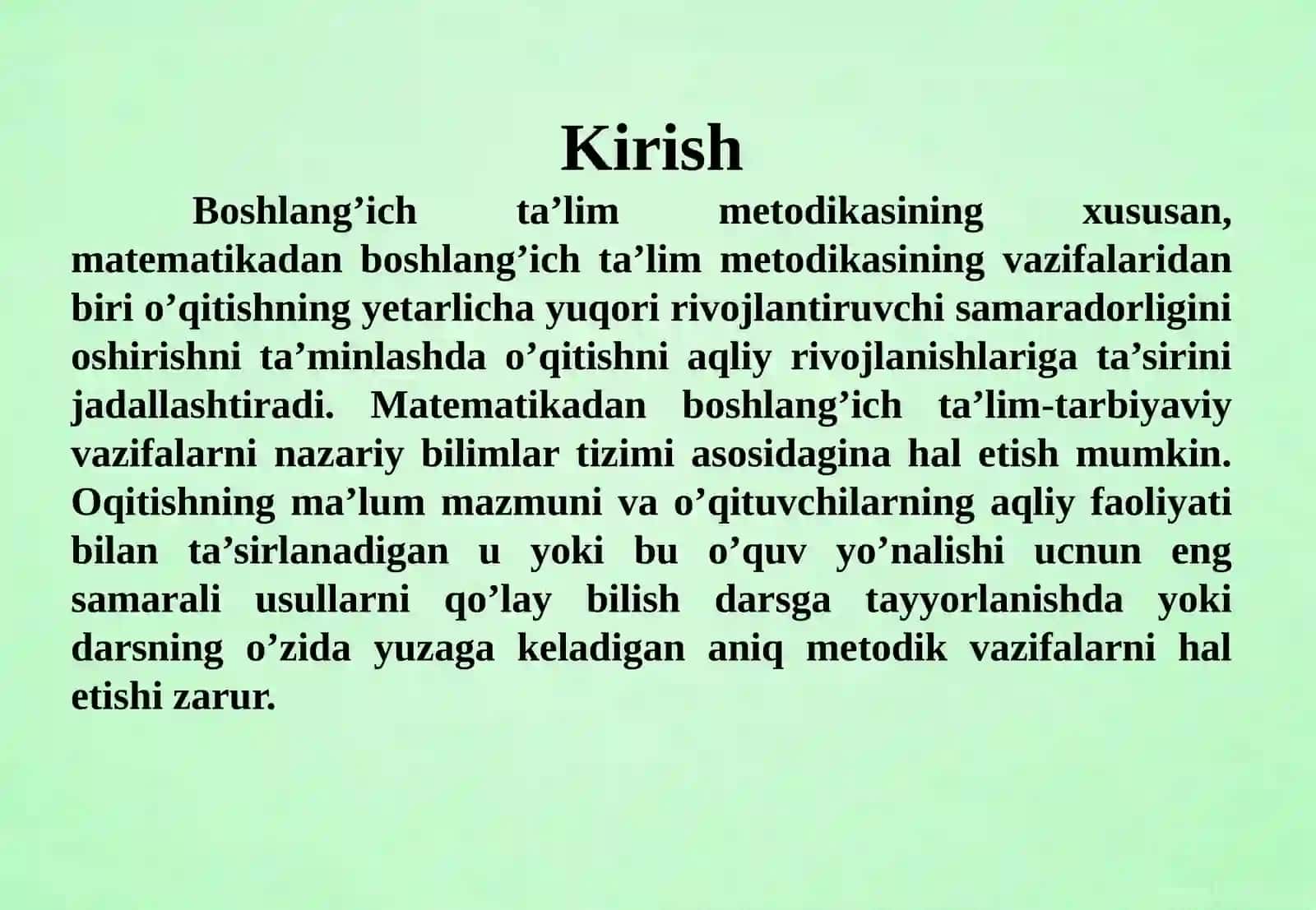 Kasr tushunchasi bilan tanishtirish metodikasi 3