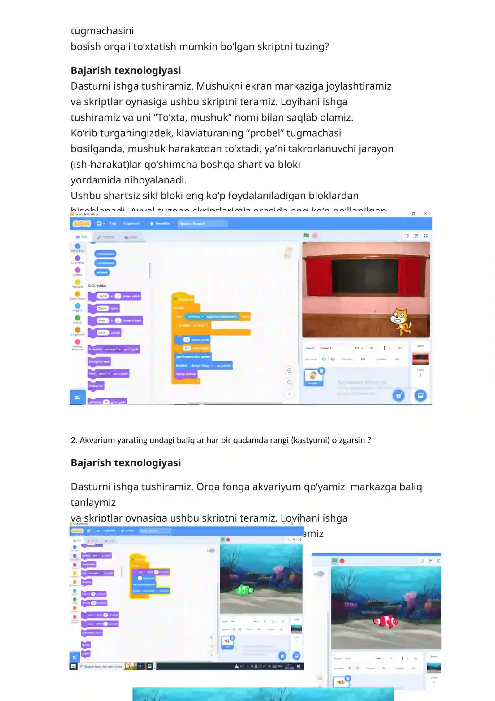 6-sinf Informatika fanidan Grafik muharrirlar yordamida yangi spraytlar xosil qilish ochiq dars ishlanma 3