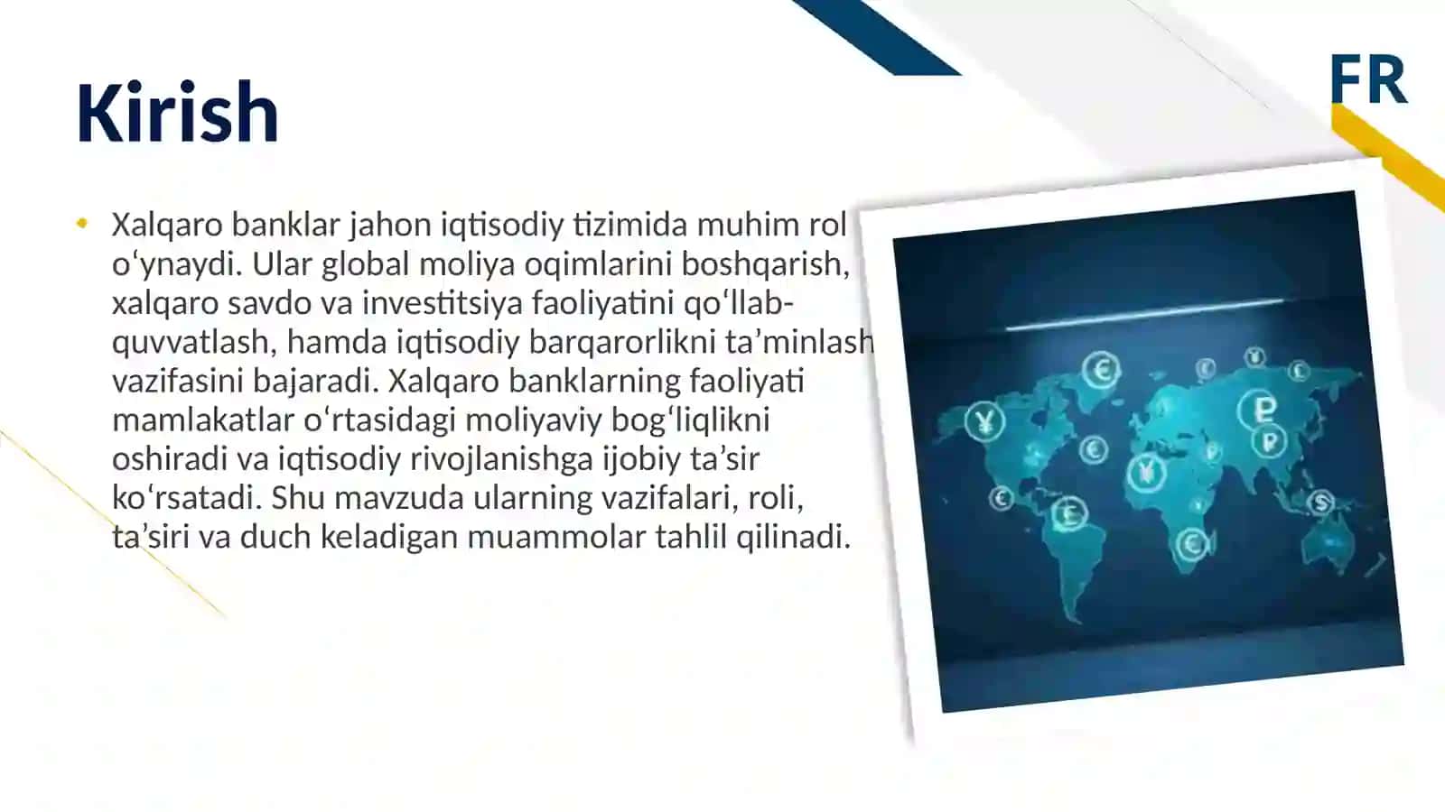 Jahon iqtisodiyoti rivojlanishida xalqaro banklarning ahamiyati 3