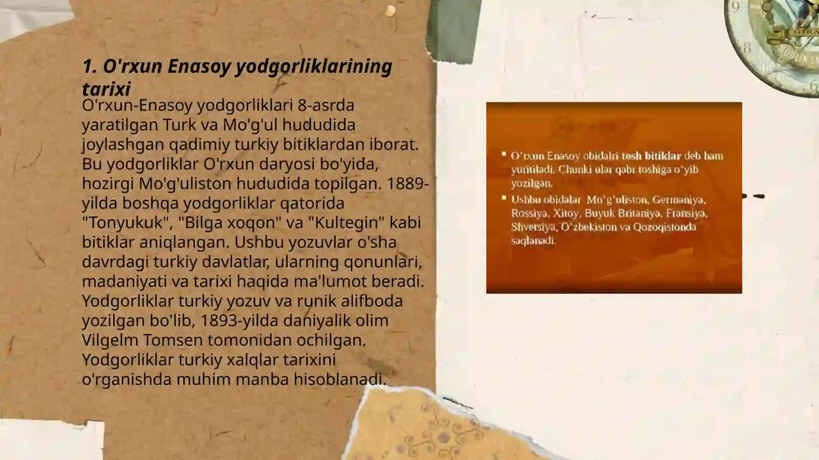 O'rxun Enasoy yozma yodgorliklari 3