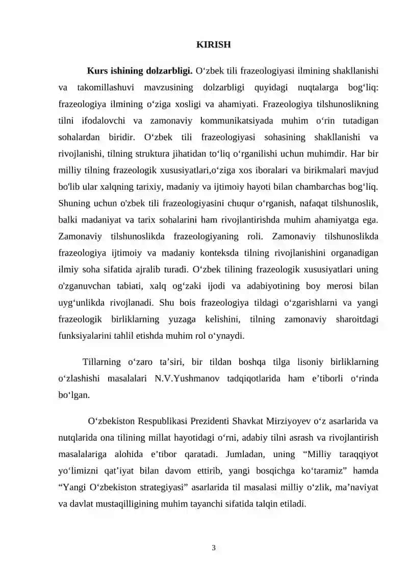 O‘zbek tili frazeologiyasi ilmining shakllanishi va takomillashuvi 3