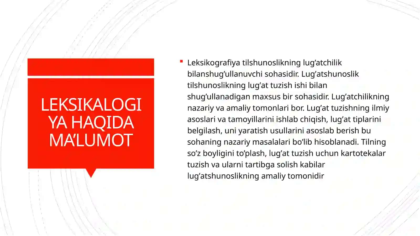 HOZIRGI O’ZBEK ADABIY TILI FANIDAN ELEKTRON DARSLK 3