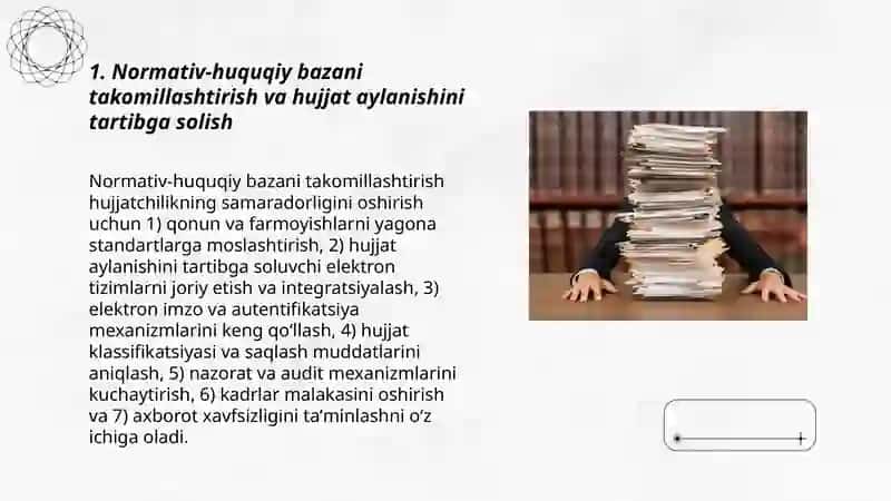 Davlat tilida ish yuritish fanidan tayyorlagan taqdimoti 3
