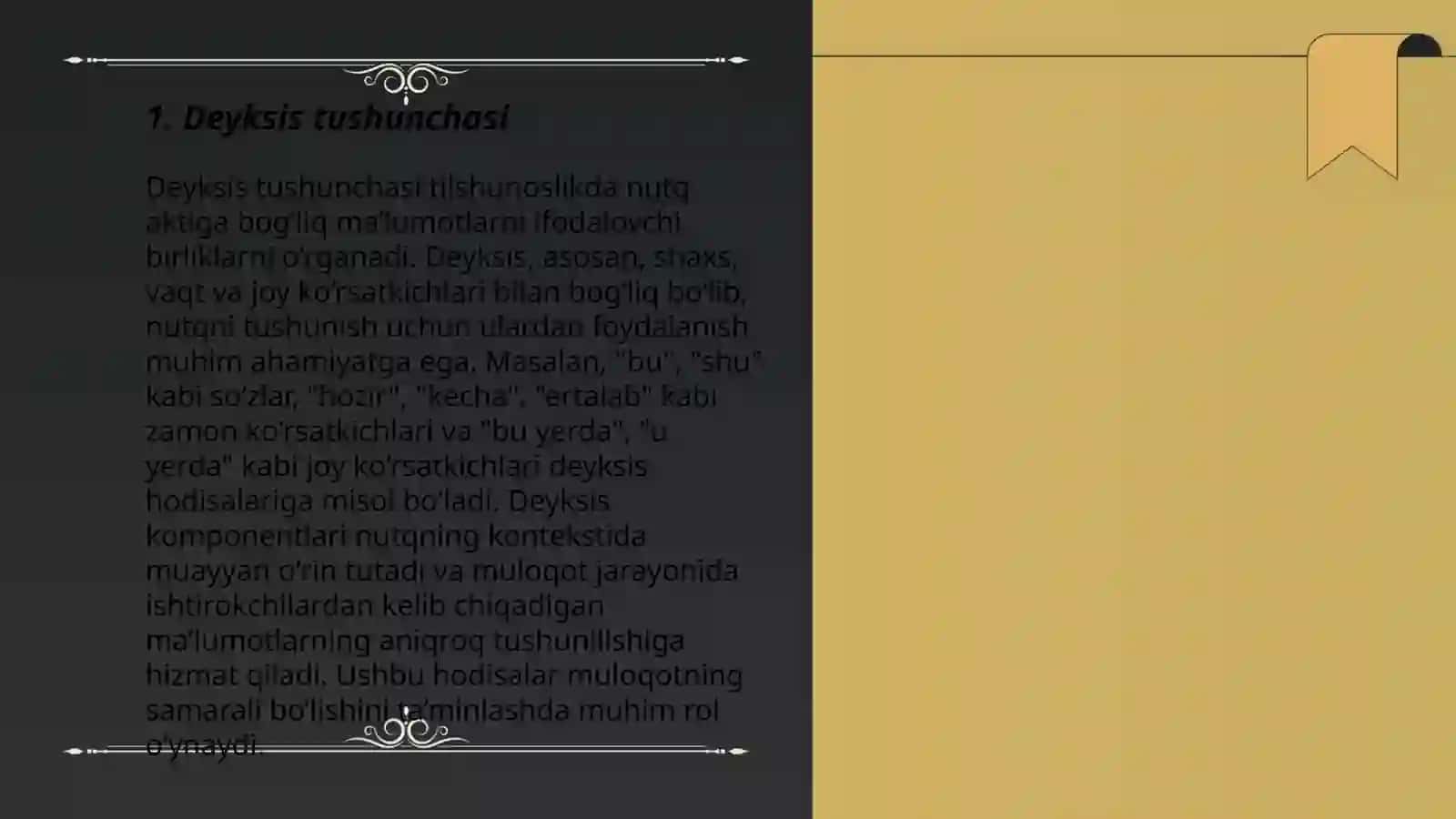 Abdulla Qahhorning Bemor hikoyasida deyksik birliklarning qo'llanilishi 3