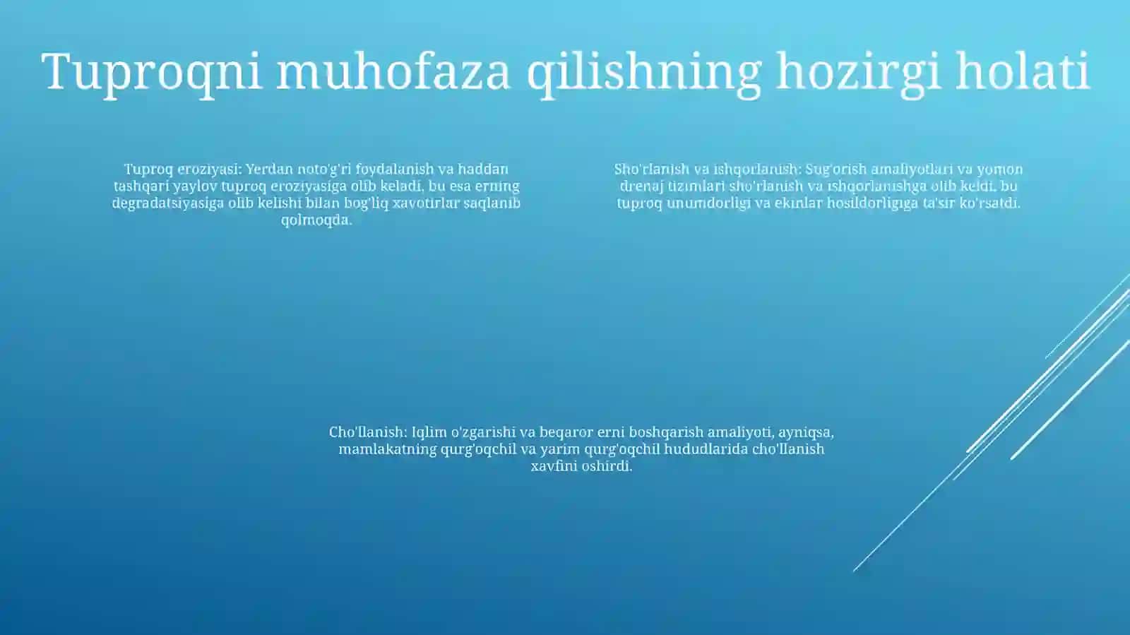 Tog' Va Tog'Oldi Mintaqasini Tuproqlarini Muhofaza Qilish 3