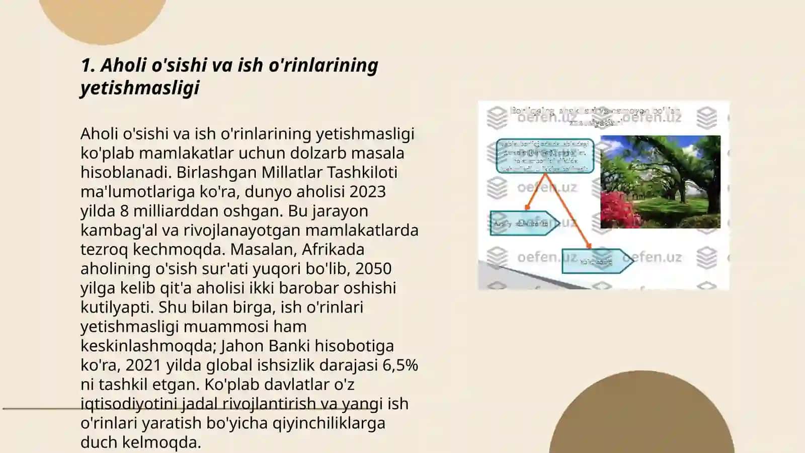 Ishsizlikning kelib chiqish sabablari va namoyon bo'lish shakllari 3