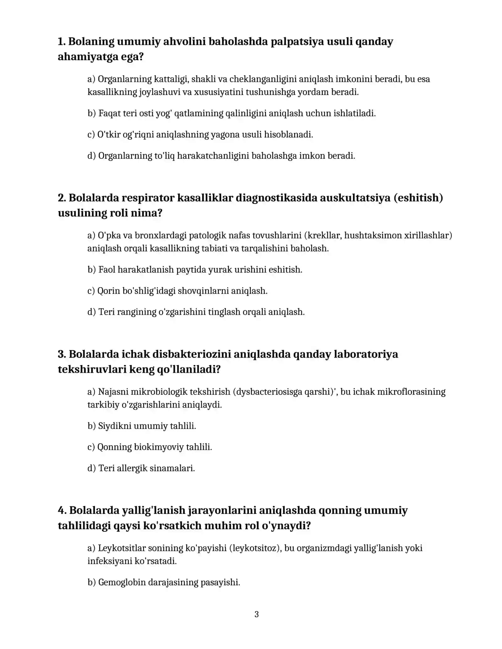 Bolalar kasalliklari propedevtikasi 3