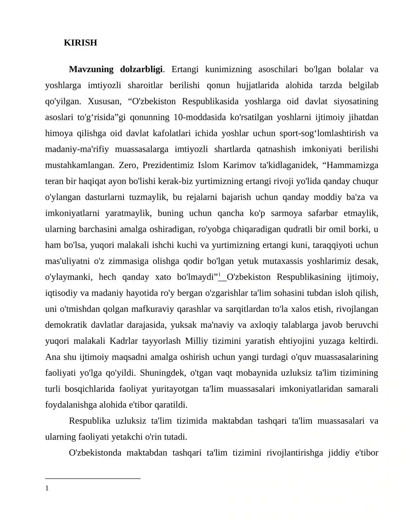 MAKTABDAN TASHQARI TA'LIM TIZIMINI TASHKIL ETISHNING METODIK ASOSLARI 3