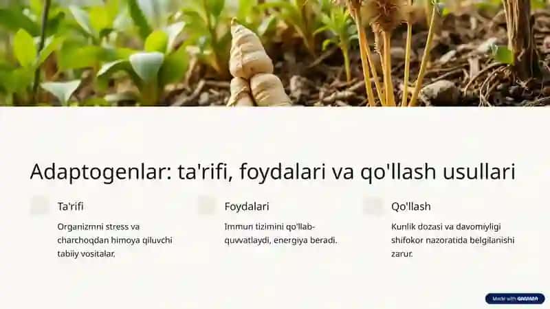 Tonusni oshiruvchi vositalar 3