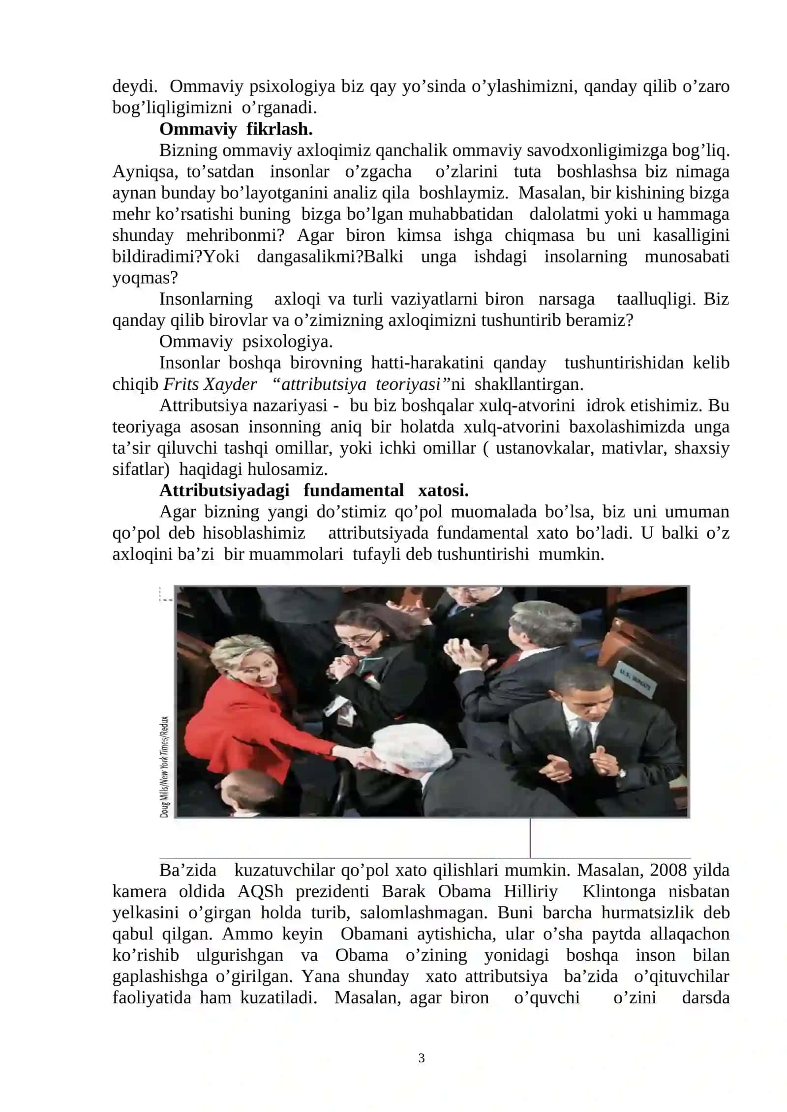 IJTIMOIY USTANOVKALAR VA ULARNING SHAXS IJTIMOIY XULQ ATVORIDAGI AHAMIYATI REJA 3