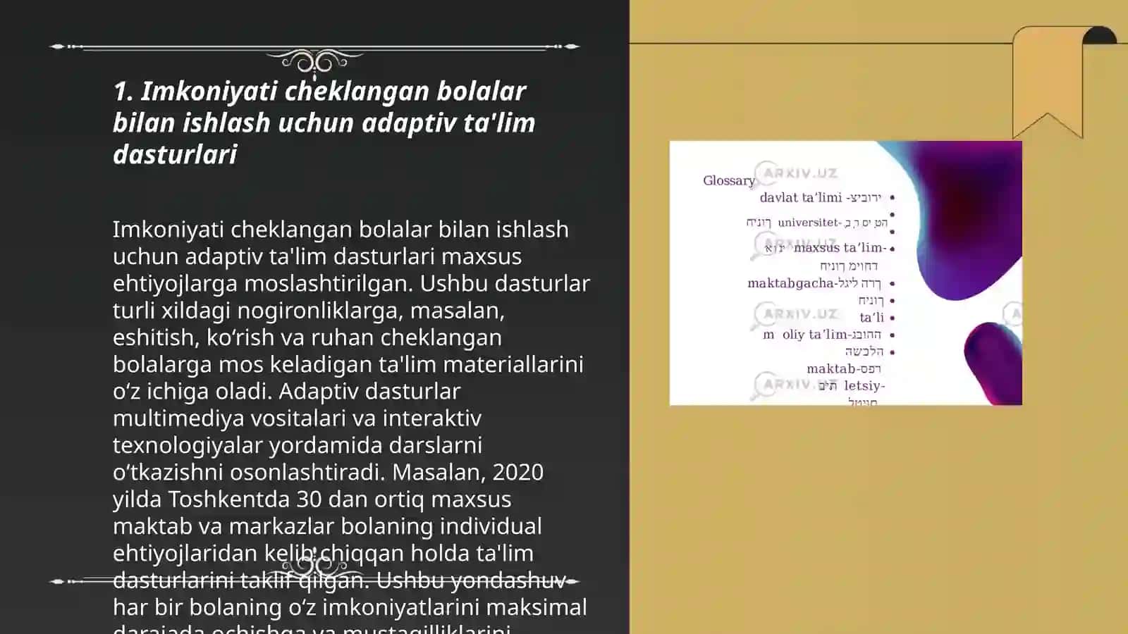 Inklyuziv ta'lim tizimi va korreksion-pedagogik ishlar 3
