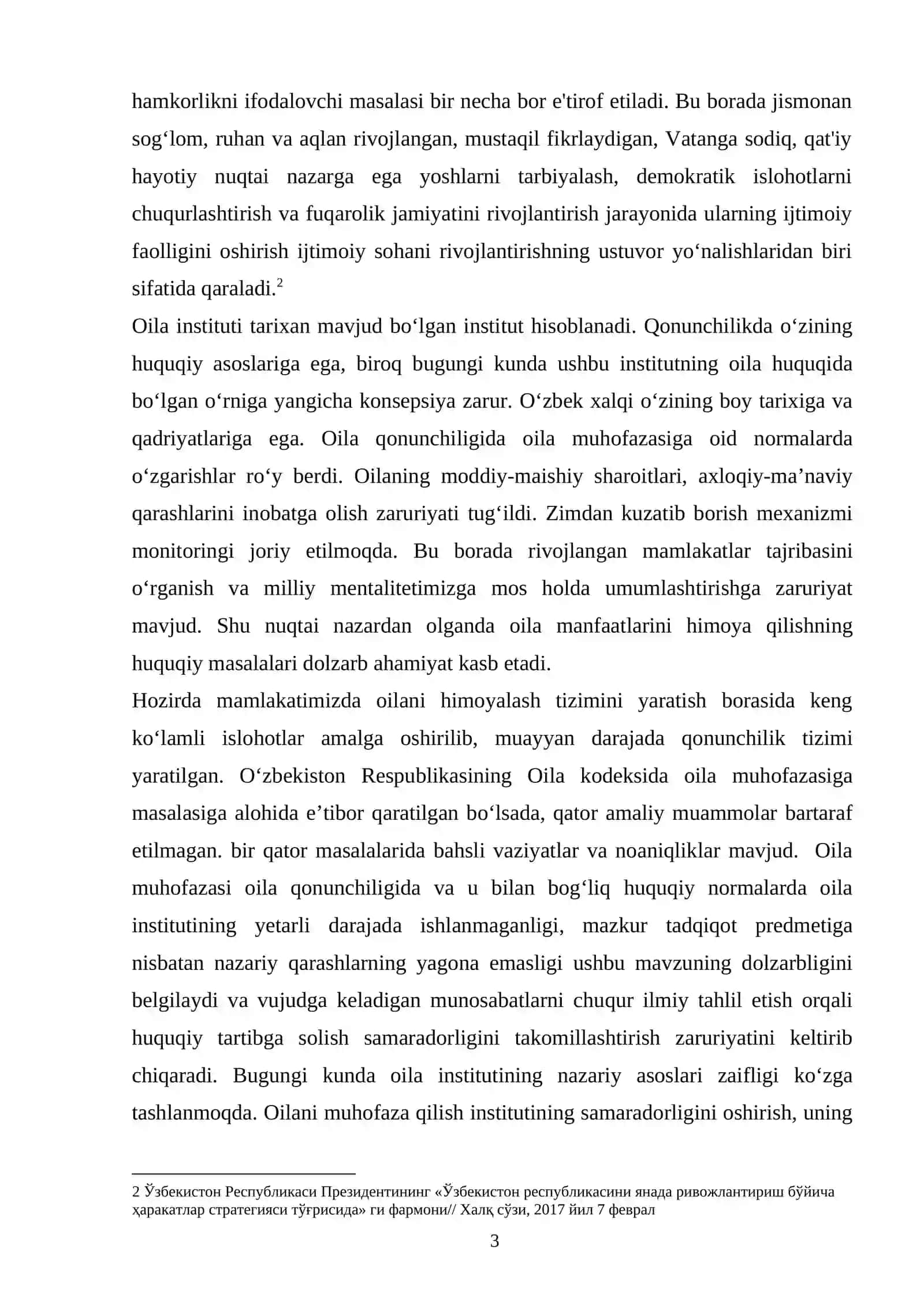 OILA RIVOJLANISHINI REJALASHTIRISH 3