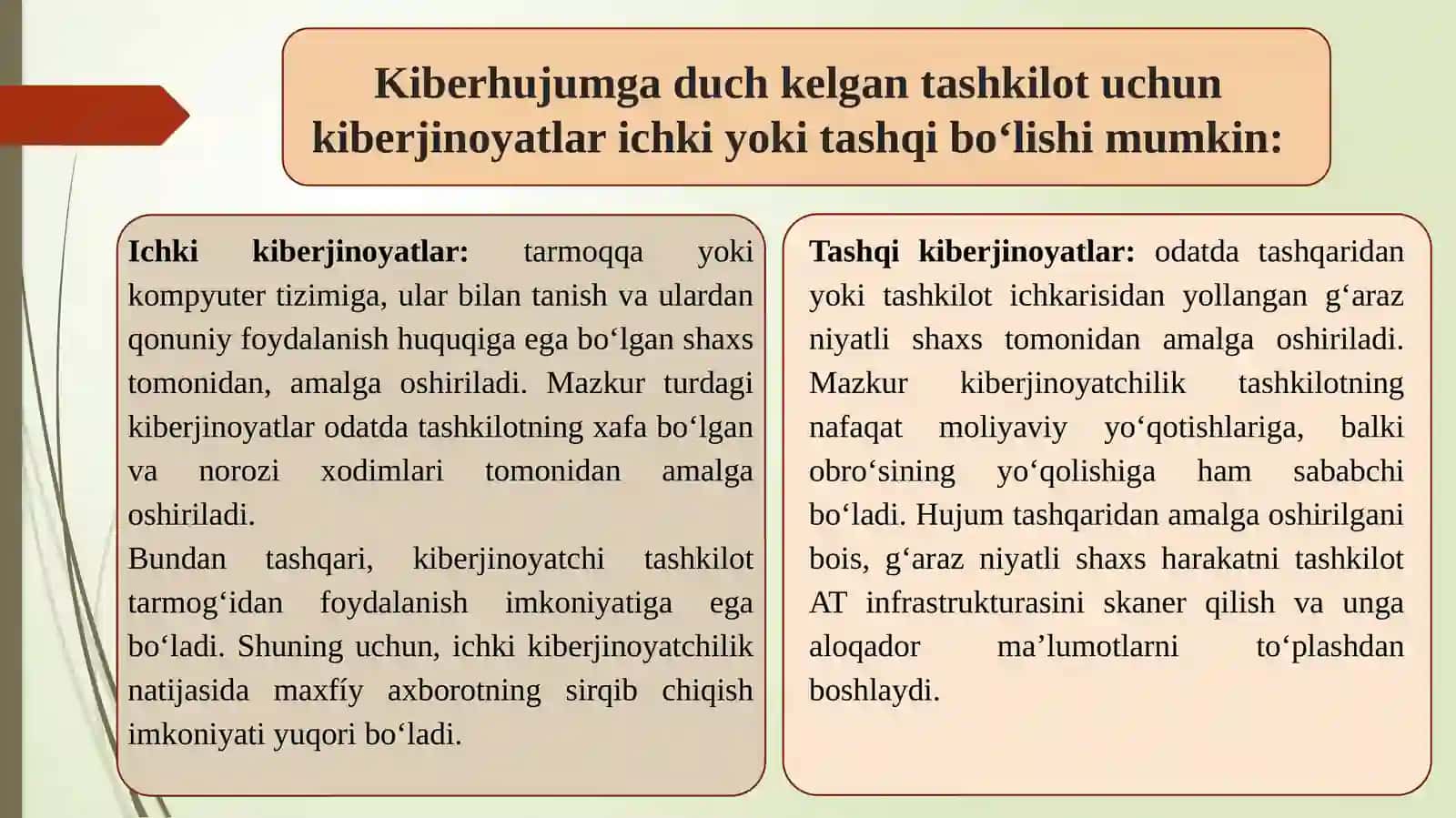 Kiberjinoyatchilik, kiberqonunlar va kiberetika 3