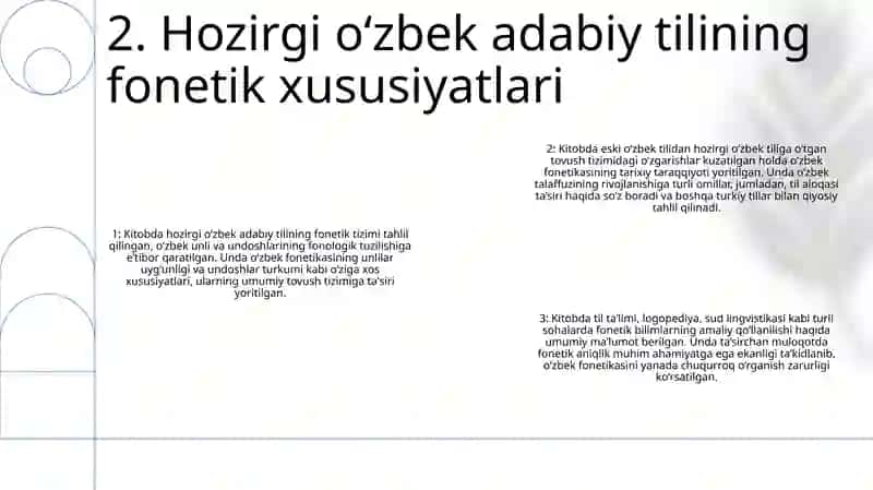 Hozirgi O'Zbek Adabiy Tili Fani,Uning Mundarijasi Va O'Rni 3