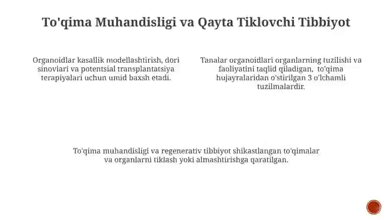 Hujayra organoidlari 3