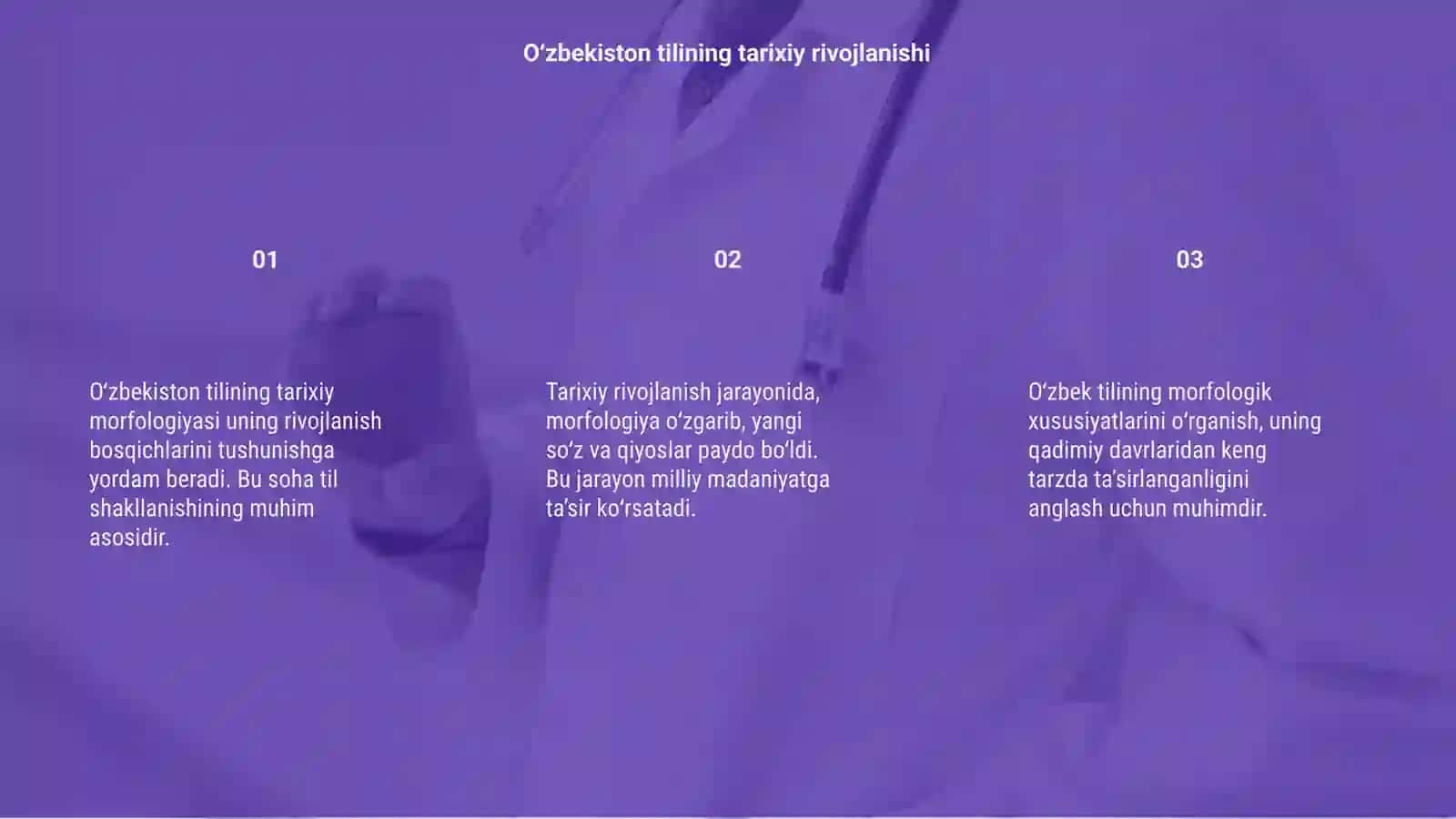 O‘zbek tilining tarixiy morfologiyasi 3